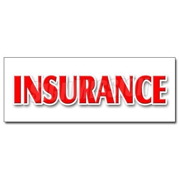 INSURANCE DECAL sticker life casualty auto broker agent sales high risk, D-12 Insurance, Signmission, Mfr#: D-12 Insurance